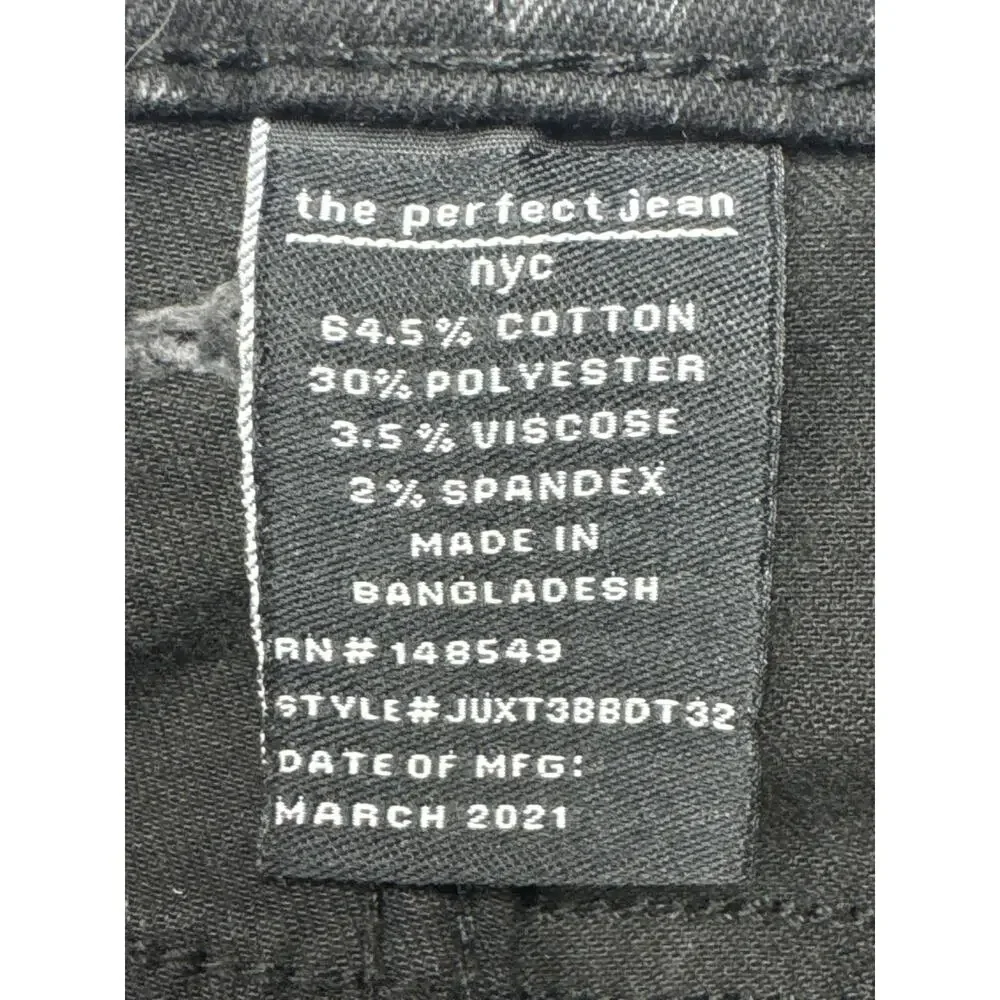 The Perfect Jean‎ Men's Athletic Fit Black Jeans - Size 42x32 (42x31)*